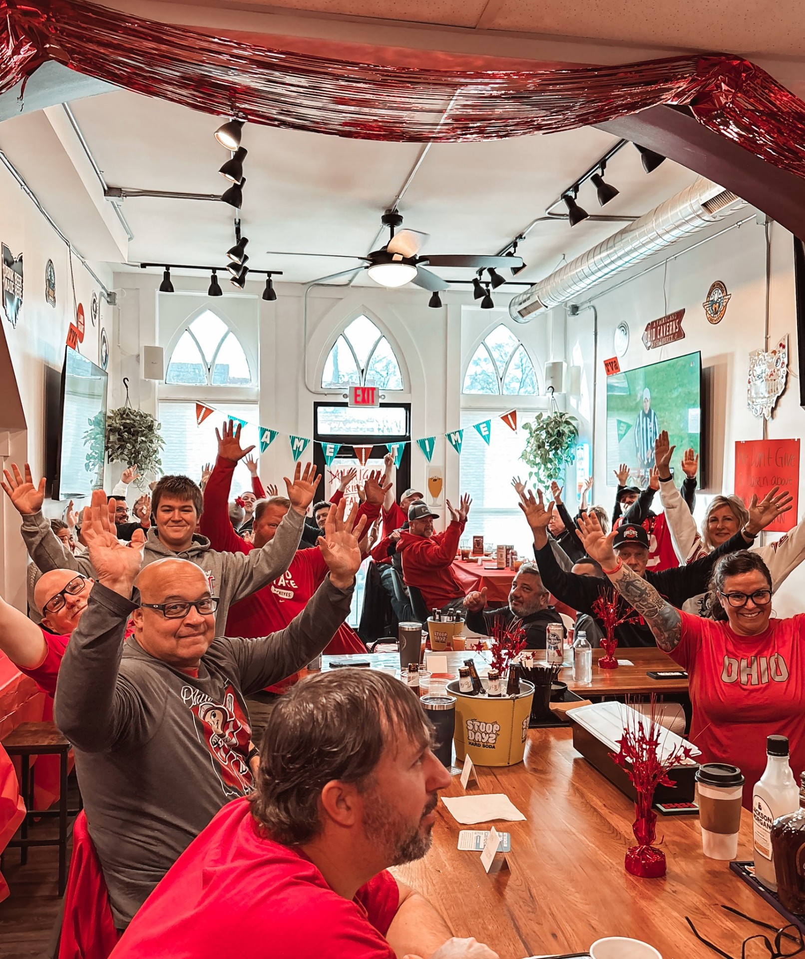 Community gathering at The Craft Emporium in Bellefontaine, Ohio