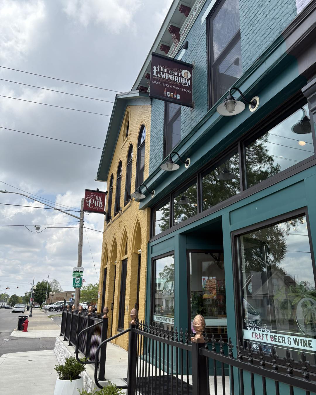 The Craft Emporium storefront in Bellefontaine, Ohio